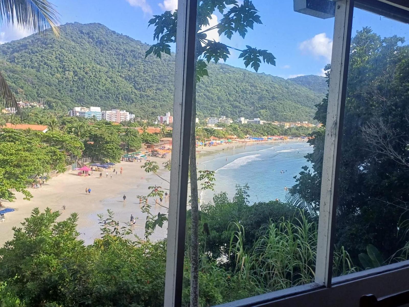 Pe Na Areia Apto 708 Ubatuba Buitenkant foto