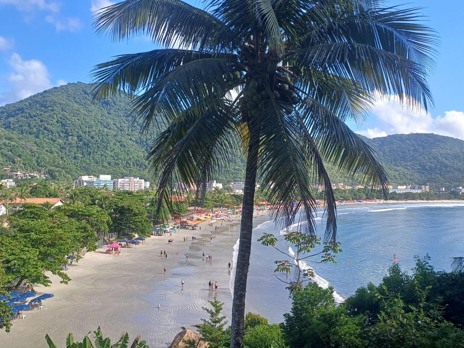 Pe Na Areia Apto 708 Ubatuba Buitenkant foto