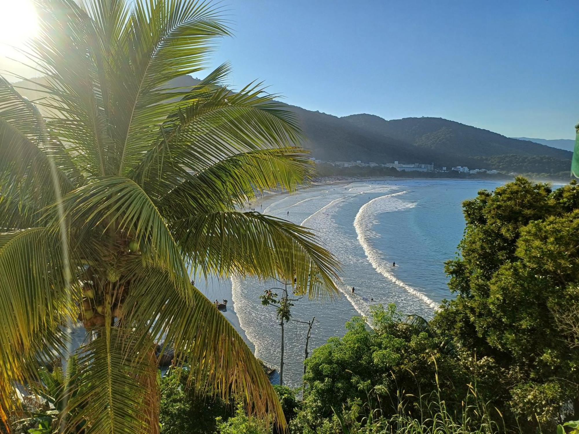 Pe Na Areia Apto 708 Ubatuba Buitenkant foto
