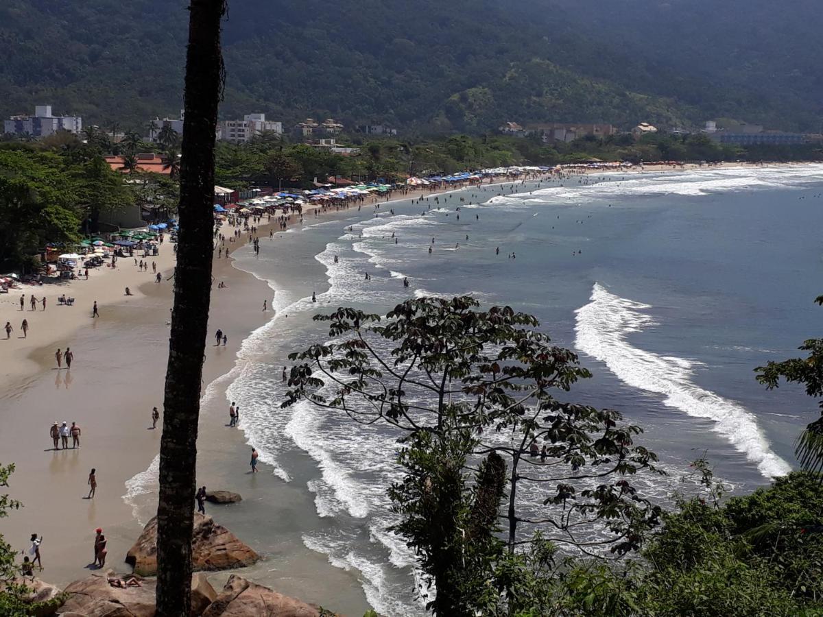Pe Na Areia Apto 708 Ubatuba Buitenkant foto