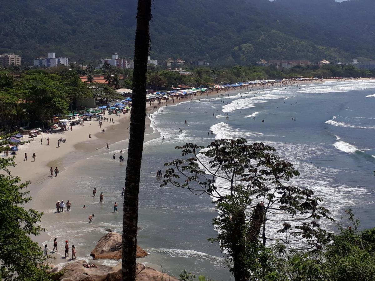 Pe Na Areia Apto 708 Ubatuba Buitenkant foto